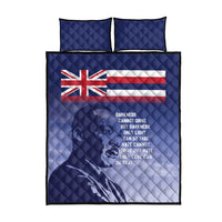 Hawaii MLK Day Quilt Bed Set