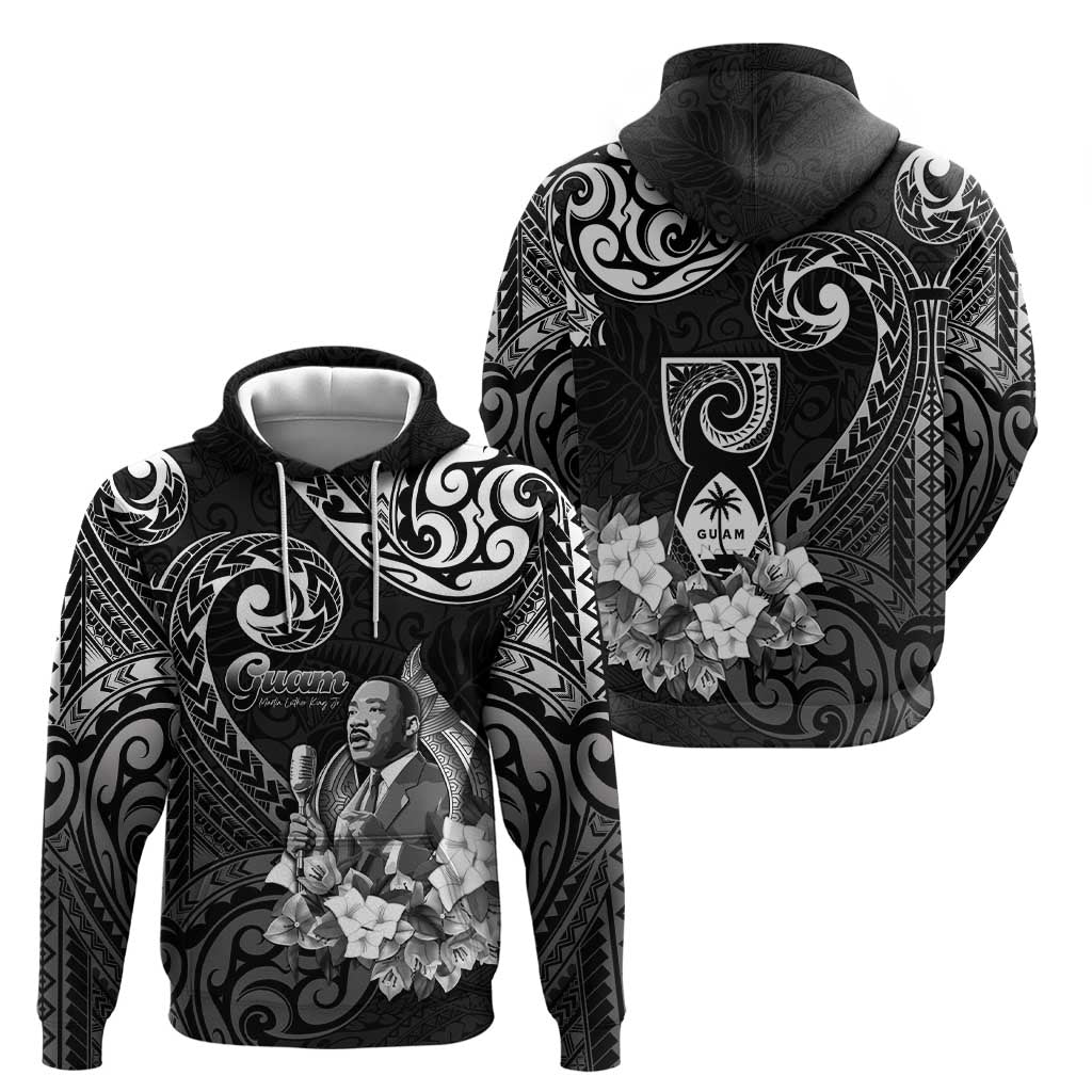 Guam MLK Day Zip Hoodie The Legacy Of MLK