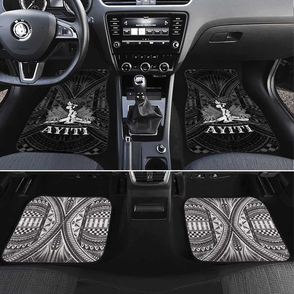 Haiti 1804 Car Mats Polynesian Silver Neg Maron