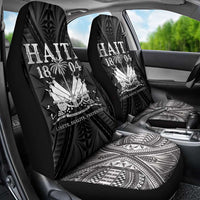 Haiti 1804 Car Seat Cover Polynesian Silver Neg Maron
