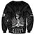 Haiti 1804 Sweatshirt Polynesian Silver Neg Maron