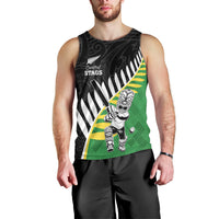 Custom New Zealand Central Districts Cricket Men Tank Top With Maori Pattern