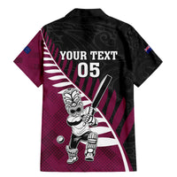 Custom New Zealand Northern Districts Cricket Family Matching Mermaid Dress and Hawaiian Shirt With Maori Pattern