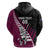 Custom New Zealand Northern Districts Cricket Hoodie With Maori Pattern