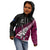 Custom New Zealand Northern Districts Cricket Kid Hoodie With Maori Pattern