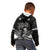 Personalised Happy Father's Day Kid Hoodie I Love You Dad Polynesian Style