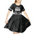 Personalised Happy Father's Day Kid Short Sleeve Dress I Love You Dad Polynesian Style