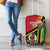 Happy Vanuatu Constitution Day Luggage Cover Flag Style With Sand Drawing Pattern