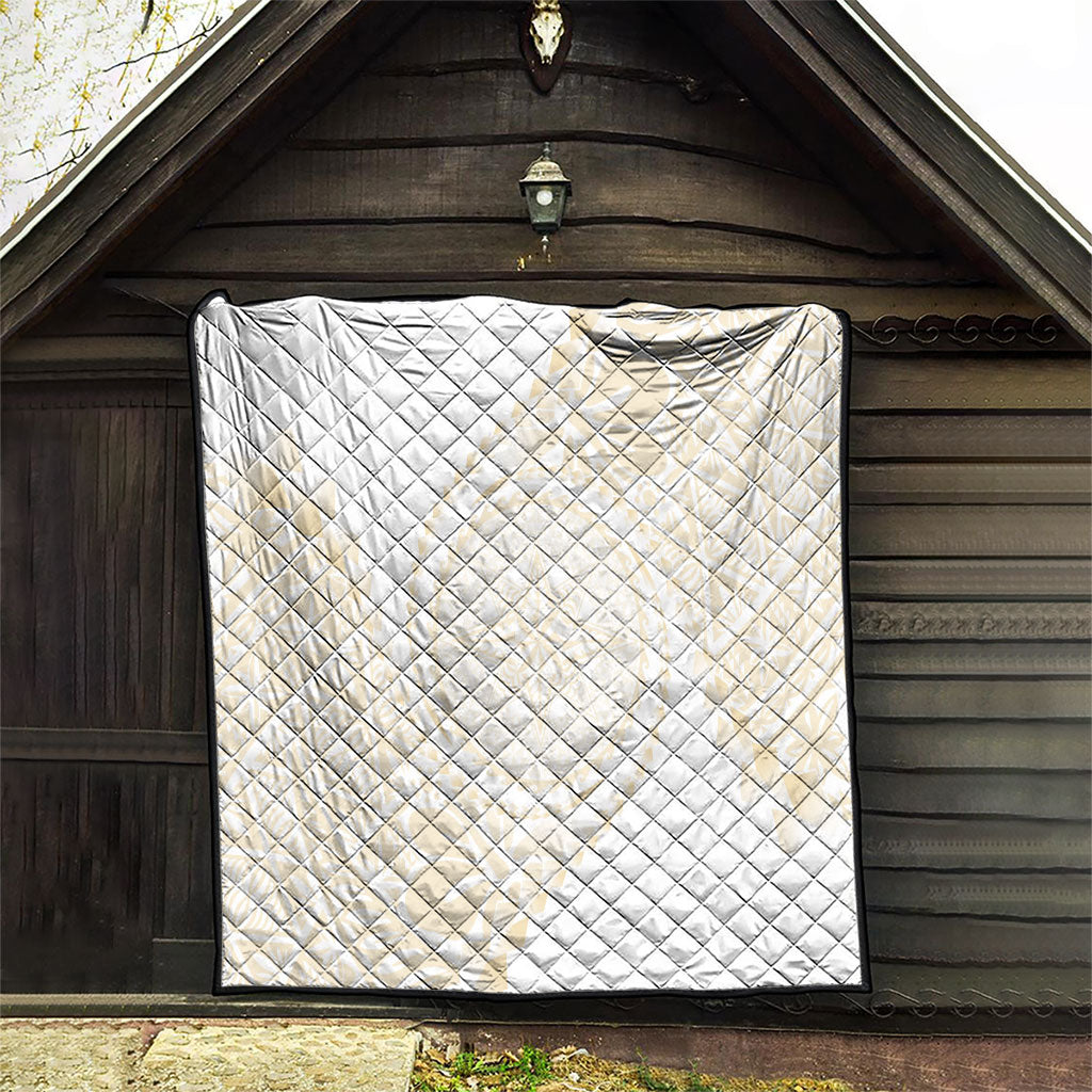 Tonga White Sunday Quilt Lotu Tamaiti Tongan Kupesi Pattern