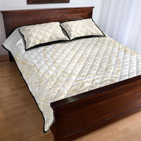 Tonga White Sunday Quilt Bed Set Lotu Tamaiti Tongan Kupesi Pattern