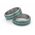 Hawaii Vintage Green Hibiscus Tapa Pattern Classic Ring - Polynesian Pride