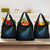 Aotearoa New Zealand Grocery Bag Koru Fern Blue Gradient
