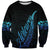 Aotearoa New Zealand Sweatshirt Koru Fern Blue Gradient