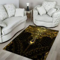 Polynesia Area Rug With Christian Cross LT05 - Polynesian Pride