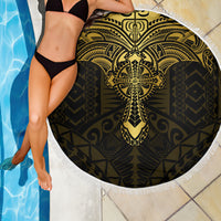 Polynesia Beach Blanket With Christian Cross LT05 - Wonder Print Shop