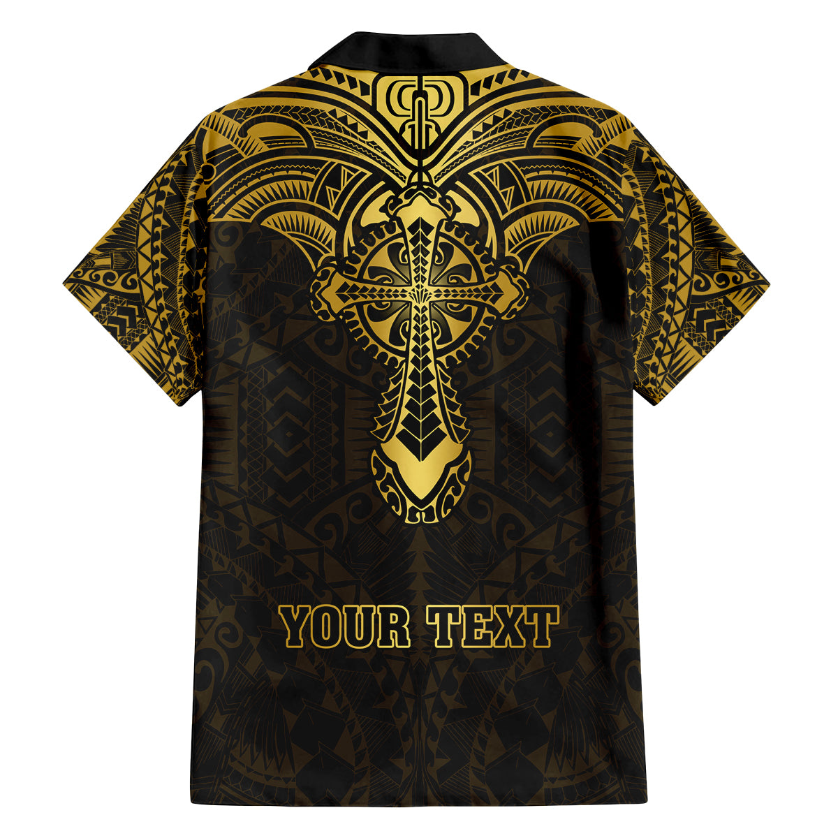 Personalized Polynesia Family Matching Off Shoulder Maxi Dress and Hawaiian Shirt With Christian Cross LT05 - Polynesian Pride