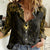 Personalized Polynesia Women Casual Shirt With Christian Cross LT05 Female Gold - Polynesian Pride