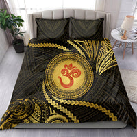 Polynesia Bedding Set With Hindu Om Symbol LT05 - Polynesian Pride