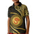Polynesia Kid Polo Shirt With Hindu Om Symbol LT05 Kid Gold - Polynesian Pride