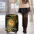Polynesia Luggage Cover With Hindu Om Symbol LT05 - Polynesian Pride