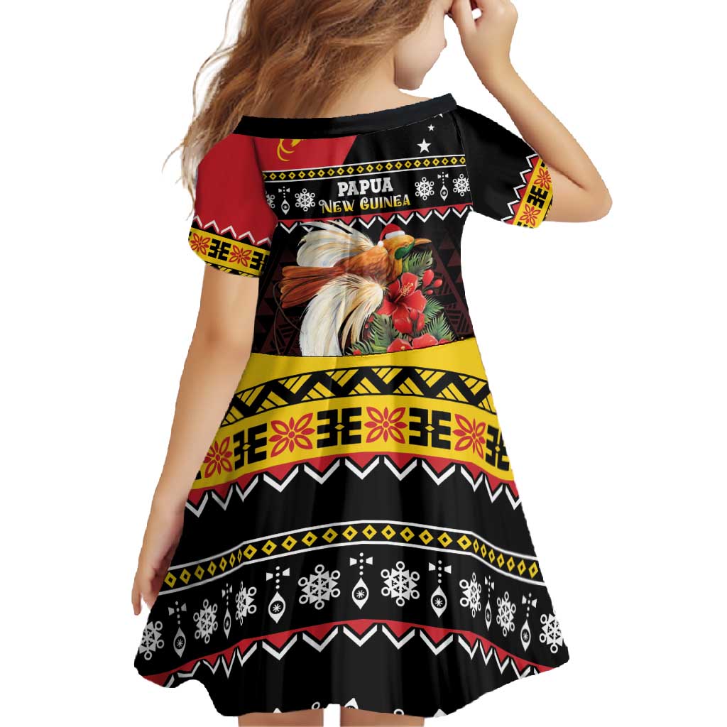 Papua New Guinea Christmas Family Matching Mermaid Dress and Hawaiian Shirt Bird Of Paradise Hamamas Krismas LT05 - Polynesian Pride