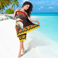 Papua New Guinea Christmas Sarong Bird Of Paradise Hamamas Krismas