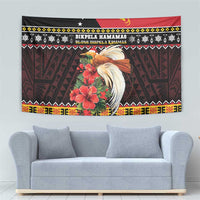 Papua New Guinea Christmas Tapestry Bird Of Paradise Hamamas Krismas