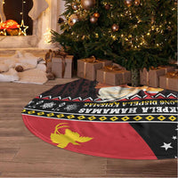 Papua New Guinea Christmas Tree Skirt Bird Of Paradise Hamamas Krismas