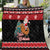 New Zealand Christmas Quilt Funny Santa Riding Kiwi Meri Kirihimete