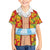 Polynesia Santa Claus Costume Kid Hawaiian Shirt Tropical Vibe