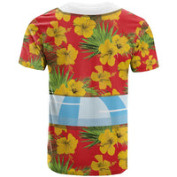 Polynesia Santa Claus Costume T Shirt Tropical Vibe