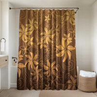 Tiare Tahiti Bathroom Set Brown Polynesia Motifs - Polynesian Pride