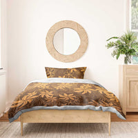 Tiare Tahiti Bedding Set Brown Polynesia Motifs - Polynesian Pride