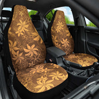 Tiare Tahiti Car Seat Cover Brown Polynesia Motifs LT05 One Size Brown - Polynesian Pride