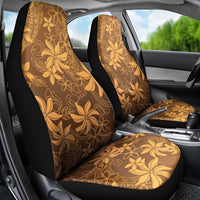 Tiare Tahiti Car Seat Cover Brown Polynesia Motifs LT05 - Polynesian Pride