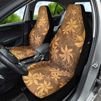 Tiare Tahiti Car Seat Cover Brown Polynesia Motifs LT05 - Polynesian Pride