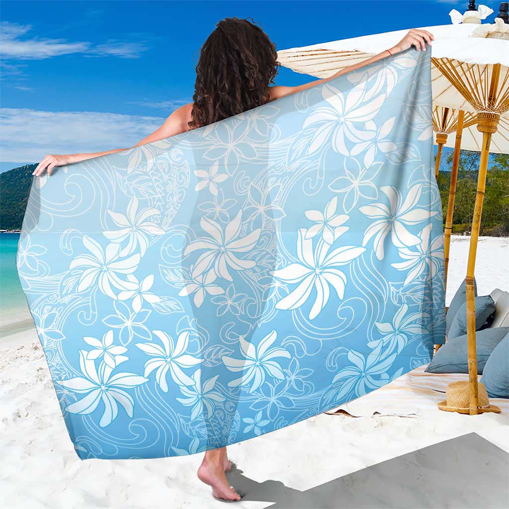 Tiare Tahiti Sarong Blue Polynesia Motifs LT05 One Size 44 x 66 inches Blue - Polynesian Pride