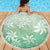 Tiare Tahiti Beach Blanket Matcha Polynesia Motifs - Polynesian Pride