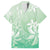 Tiare Tahiti Family Matching Off The Shoulder Long Sleeve Dress and Hawaiian Shirt Matcha Polynesia Motifs - Polynesian Pride