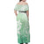 Tiare Tahiti Family Matching Off Shoulder Maxi Dress and Hawaiian Shirt Matcha Polynesia Motifs - Polynesian Pride