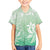 Tiare Tahiti Family Matching Short Sleeve Bodycon Dress and Hawaiian Shirt Matcha Polynesia Motifs - Polynesian Pride