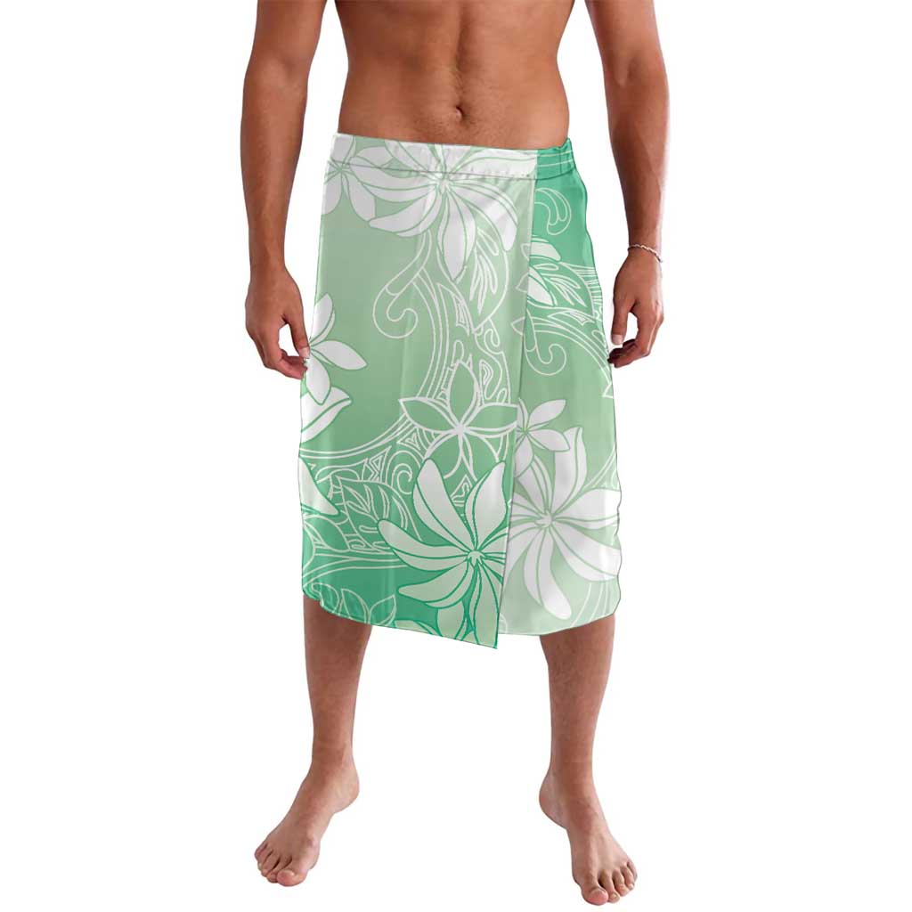Tiare Tahiti Lavalava Matcha Polynesia Motifs LT05 Green - Polynesian Pride