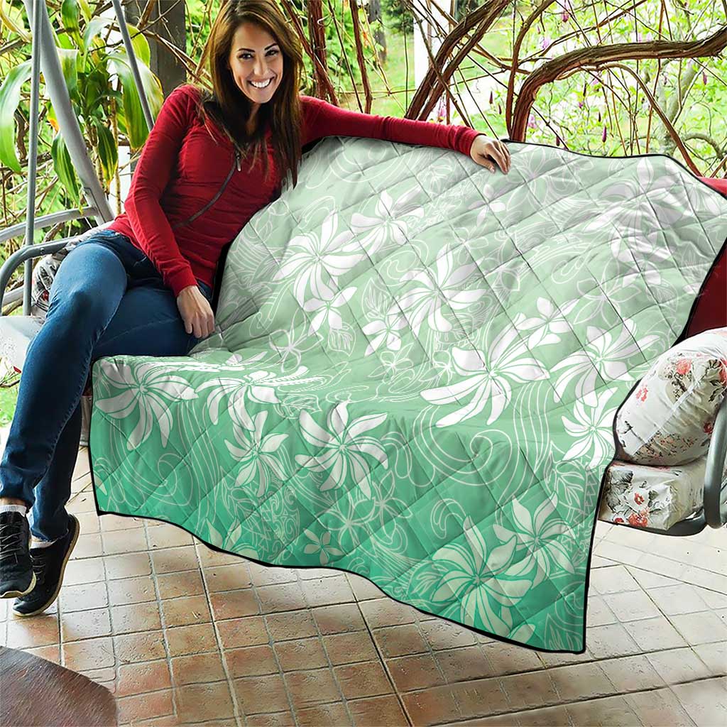 Tiare Tahiti Quilt Matcha Polynesia Motifs LT05 - Polynesian Pride