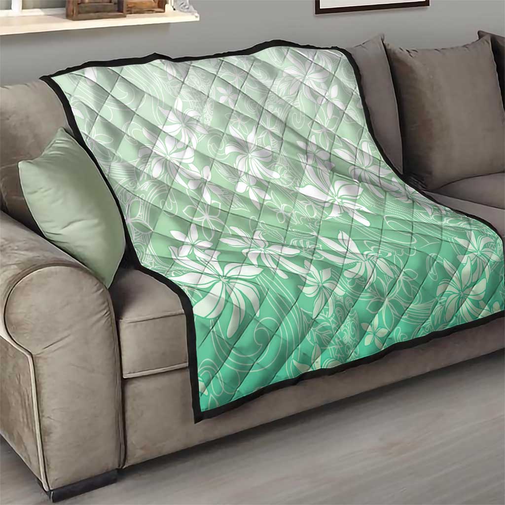 Tiare Tahiti Quilt Matcha Polynesia Motifs LT05 - Polynesian Pride