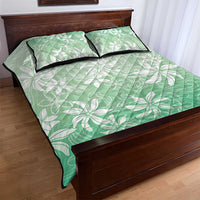 Tiare Tahiti Quilt Bed Set Matcha Polynesia Motifs LT05 - Polynesian Pride