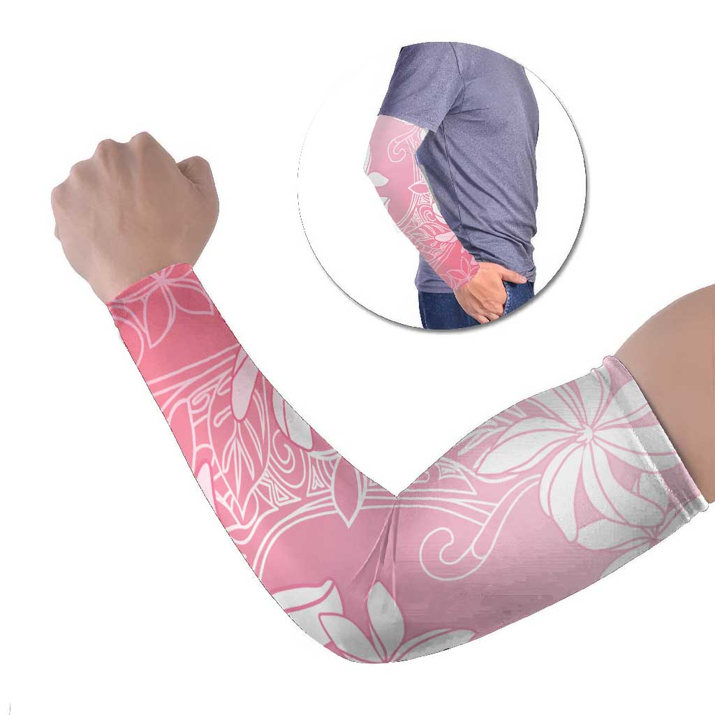 Tiare Tahiti Arm Sleeves Pink Polynesia Motifs LT05 Set of 2 Pink - Polynesian Pride