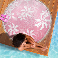 Tiare Tahiti Beach Blanket Pink Polynesia Motifs LT05 - Polynesian Pride