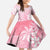 Tiare Tahiti Family Matching Mermaid Dress and Hawaiian Shirt Pink Polynesia Motifs - Polynesian Pride