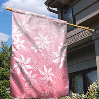 Tiare Tahiti Garden Flag Pink Polynesia Motifs - Polynesian Pride