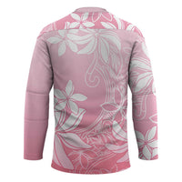 Tiare Tahiti Hockey Jersey Pink Polynesia Motifs - Polynesian Pride